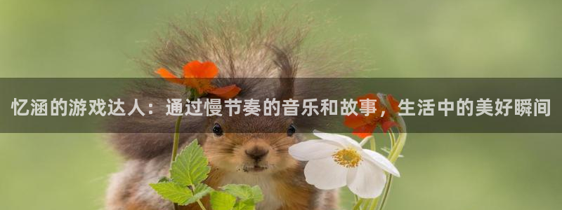 星欧娱乐官方注册登录：忆涵的游戏达人：通过慢节奏的音乐和故事